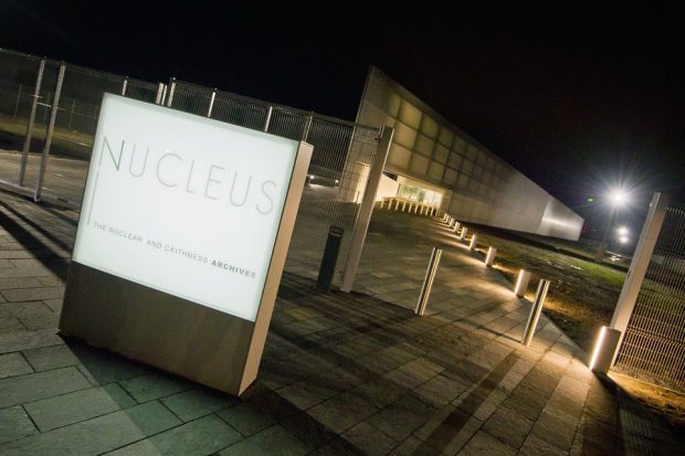 Entrance to Nucleus archive